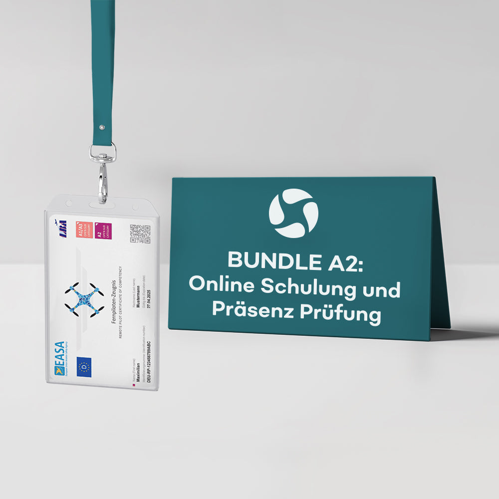 Fernpiloten-Zeugnis A2: Präsenz-Prüfung inkl. E-Learning
