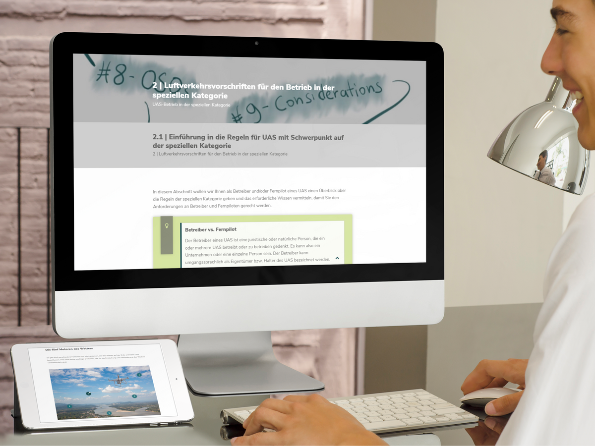Online-Kurs: UAS-Betrieb in der speziellen Kategorie