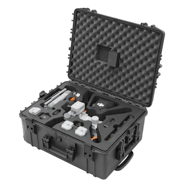 TOMcase XT540 mit DJI Matrice 4E, Akkus und Fernsteuerung
