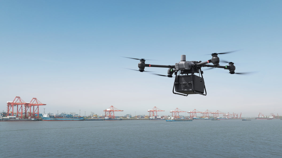 Load video: DJI FlyCart im Einsatz