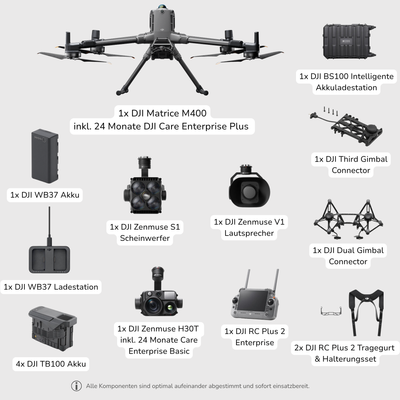 DJI Matrice 400 Enterprise Ultra-Bundle für professionelle Anwender
