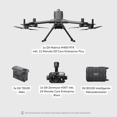 DJI Matrice 400 Komplettset mit Drohne, Akkus und Zubehör