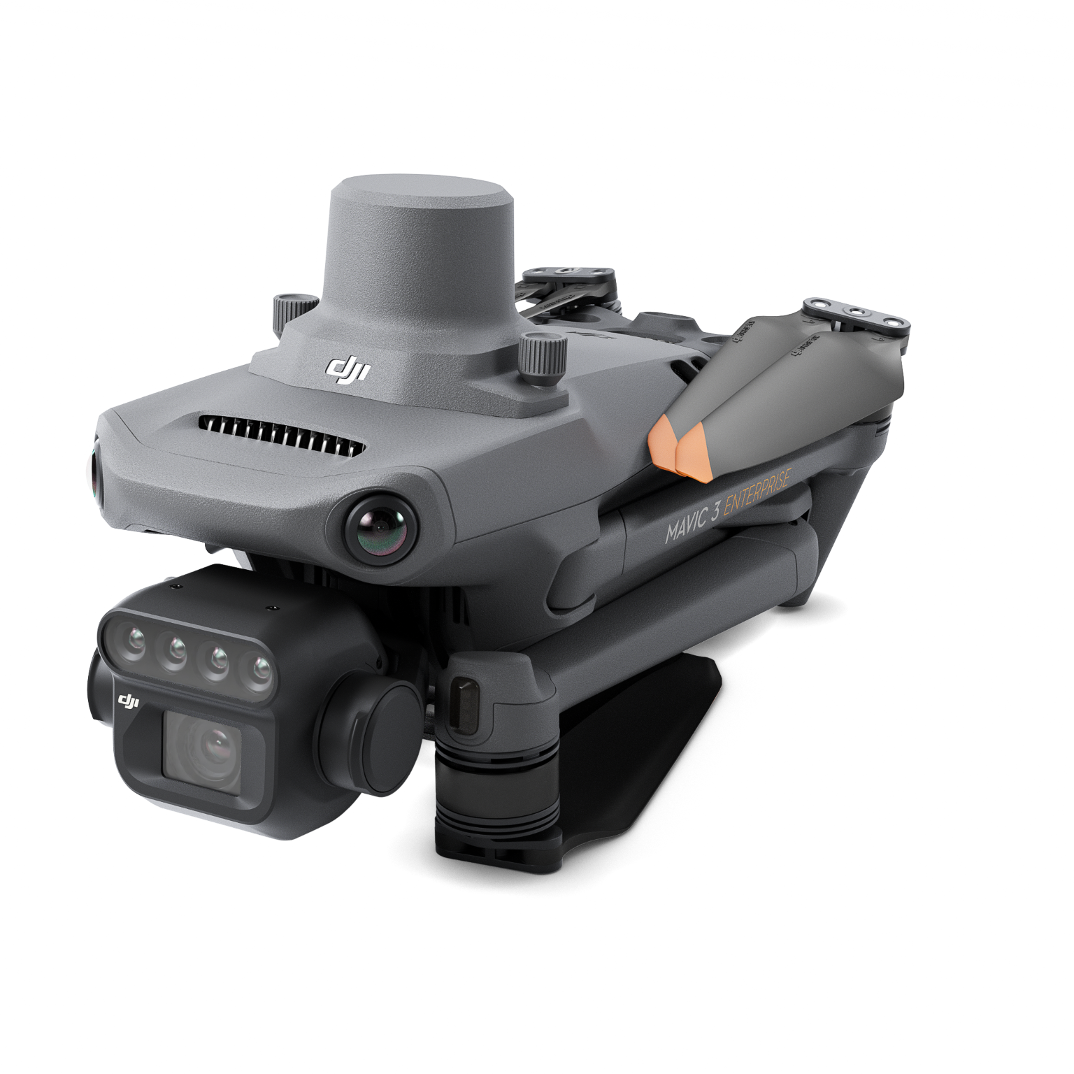 DJI Mavic 3M mit 20-MP-RGB-Kamera und vier 5-MP-Multispektralkameras für präzise Bilddaten