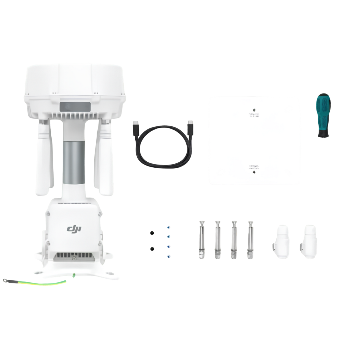 DJI O4 Ground Station Komplettset mit Empfängern, Antennen und Zubehör