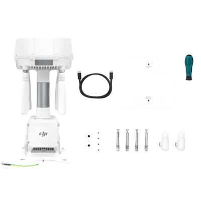 DJI O4 Ground Station Komplettset mit Empfängern, Antennen und Zubehör