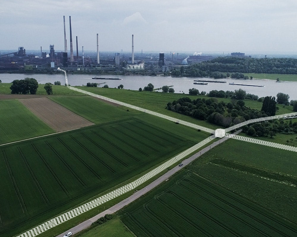 Industriestandort mit Hallen und Infrastruktur
