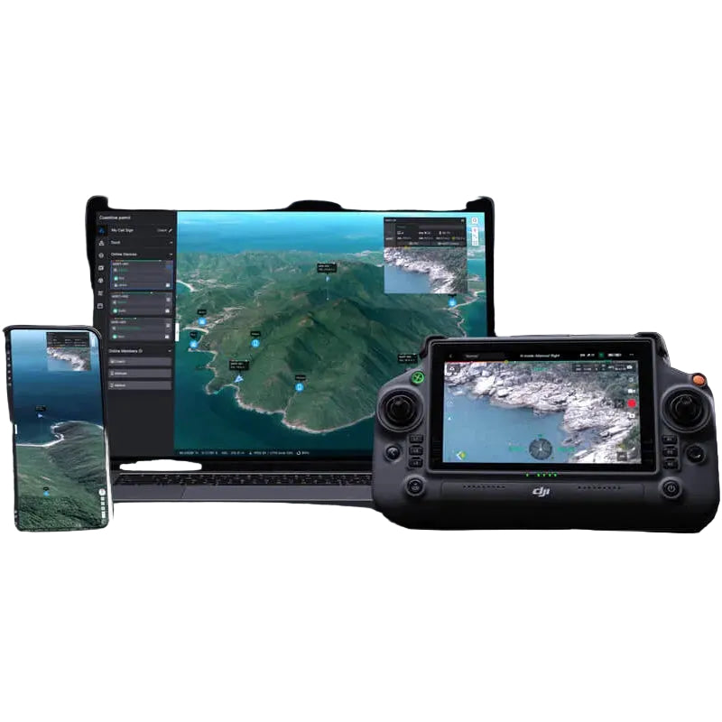 DJI FlightHub 2 Plattform zur Planung und Überwachung von Drohnenmissionen