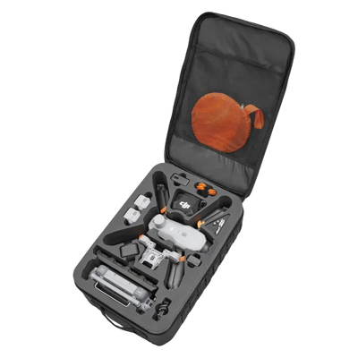 Offener DJI Matrice 4 Enterprise Rucksack mit kompletter Ausrüstung