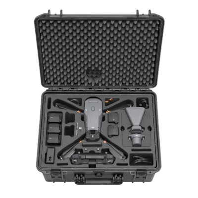 Geöffneter TOMcase Transportkoffer für DJI Mavic 3 Enterprise Serie