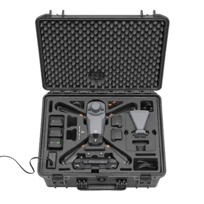 TOMcase XT505 mit DJI Mavic 3 Enterprise und Zubehörfächern