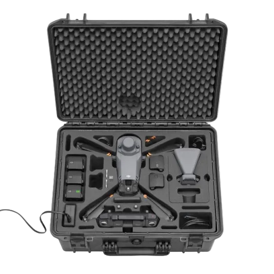TOMcase XT505 mit DJI Mavic 3 Enterprise und Zubehörfächern
