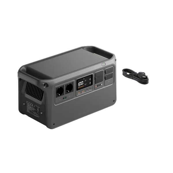 DJI Power 1000 V2 Powerstation mit Schnellladefunktion und 2600 W Leistung