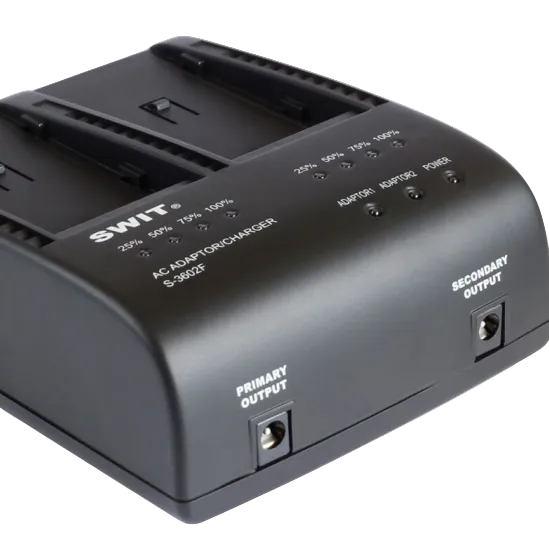 SWIT S-3602F 2-Kanal Ladegerät für Sony NP-F Akkus
