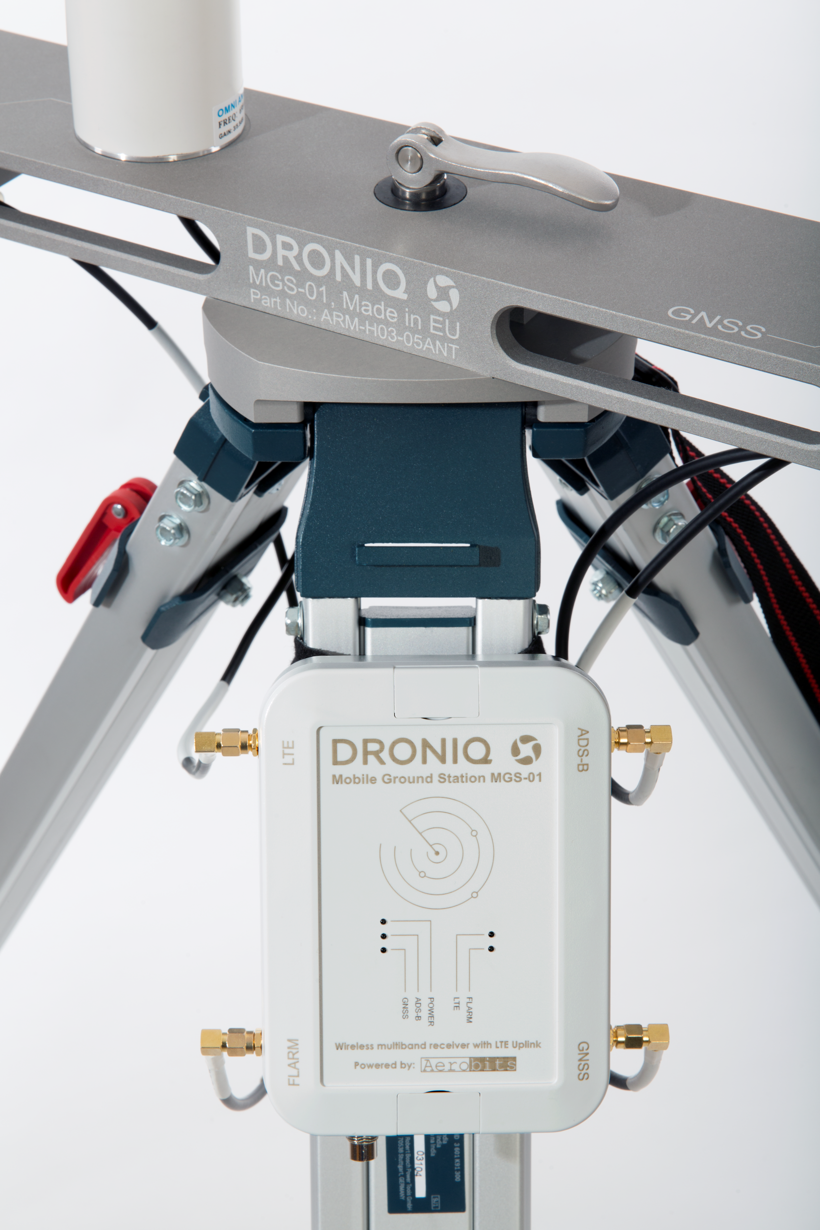 Die Mobile Ground Station (kurz MGS) ist eine mobile Verkehrsempfangsstation und dient in Kombination mit dem HOD4track Deutschland der Unterstützung von UAS-Fernpiloten beim Flug außerhalb der Sichtweite (BVLOS).