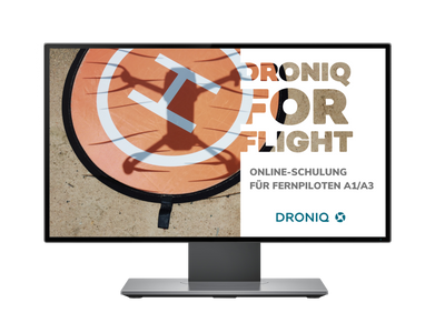 ONLINE-SCHULUNG FÜR FERNPILOTEN A1/A3 E-Learning zum Erwerb des EU-Kompetenznachweises für die offene Betriebskategorie – Unterkategorien A1 und A3